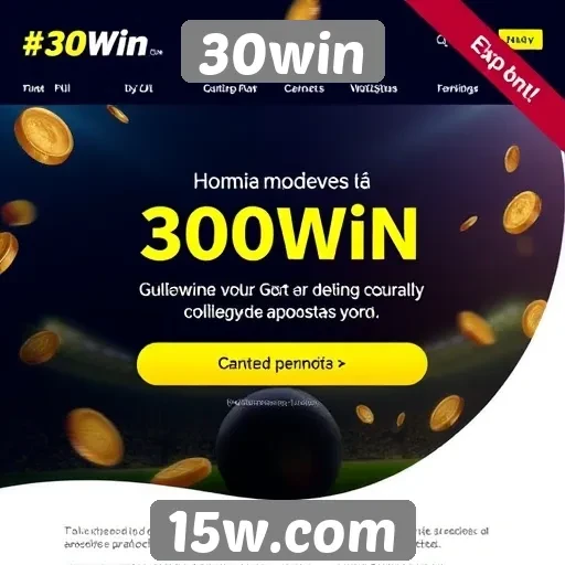 Promoções e bônus atraentes do site 30win